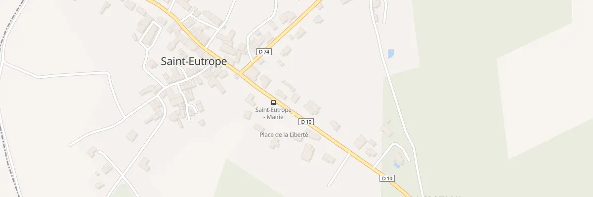 Plan du 9 Rue des Poteries à Montmoreau