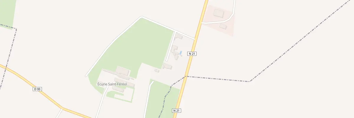 Plan du 5 Cami de Regas à Chis
