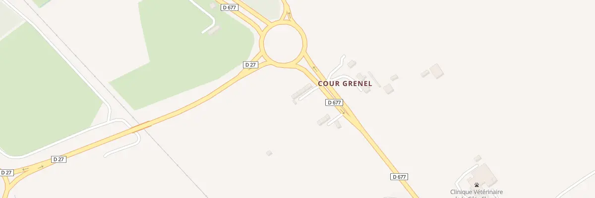 Plan du 6 Rte de Pont-l’Évêque à Bonneville-sur-Touques