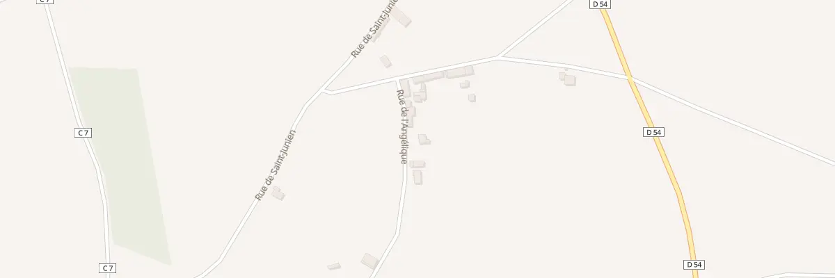 Plan du 4 Rue de l’Angelique La Barre à Sauzé-entre-Bois