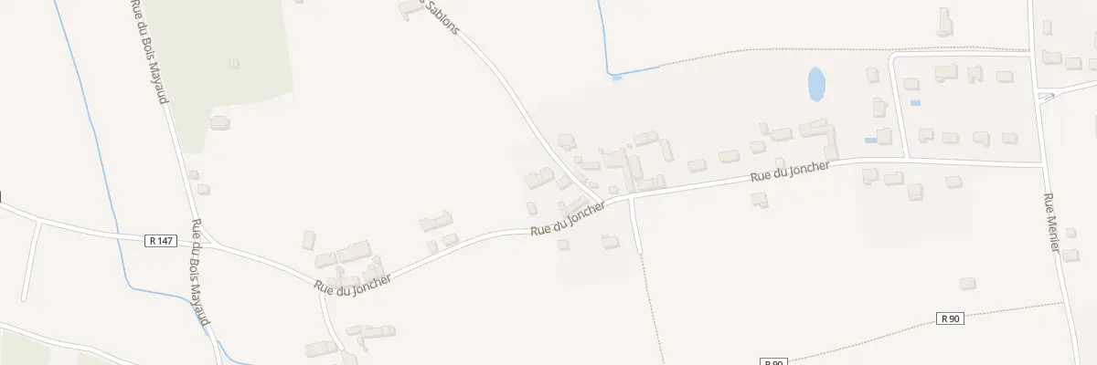 Plan du 36 Rue du Joncher à Chouzé-sur-Loire