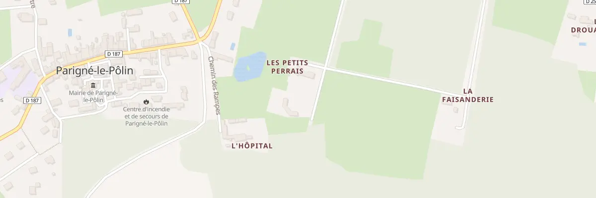 Plan du 4 Rte de la Fantaisie à Parigné-le-Pôlin