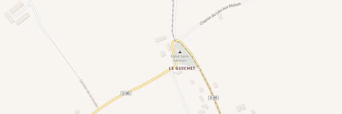 Plan du 18 Che de l’Église à Drubec