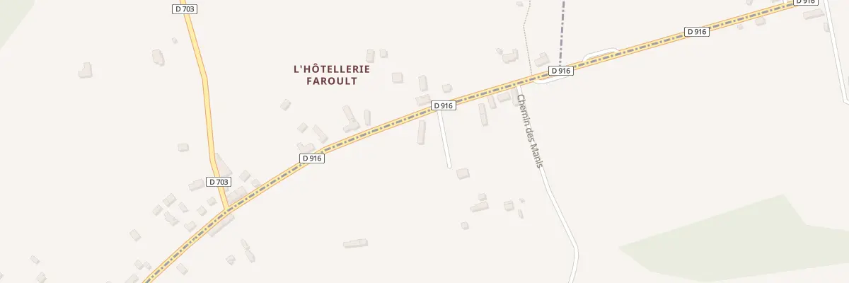 Plan du 75 Rte de Vimoutiers aux Champeaux