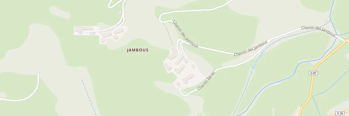 Plan du 5039 Che Jambous à Trébons