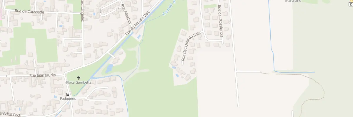 Plan du 4 Rue de l’Orée du Bois à Séméac