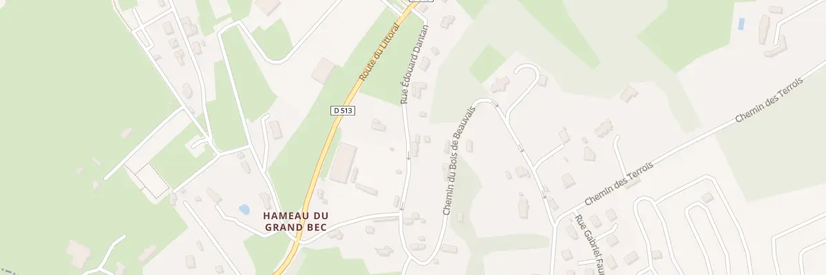 Plan du 9 Grand Bec à Villerville