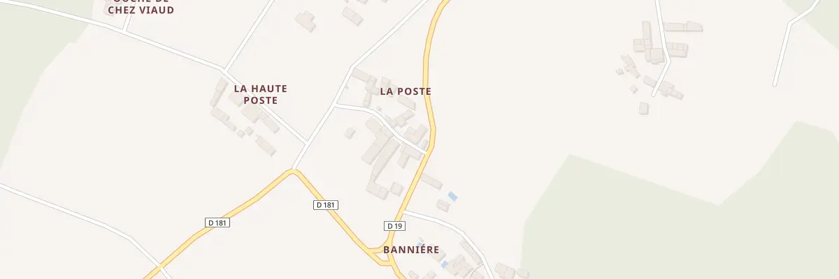 Plan du 2 Rue de la Poste à Montjean
