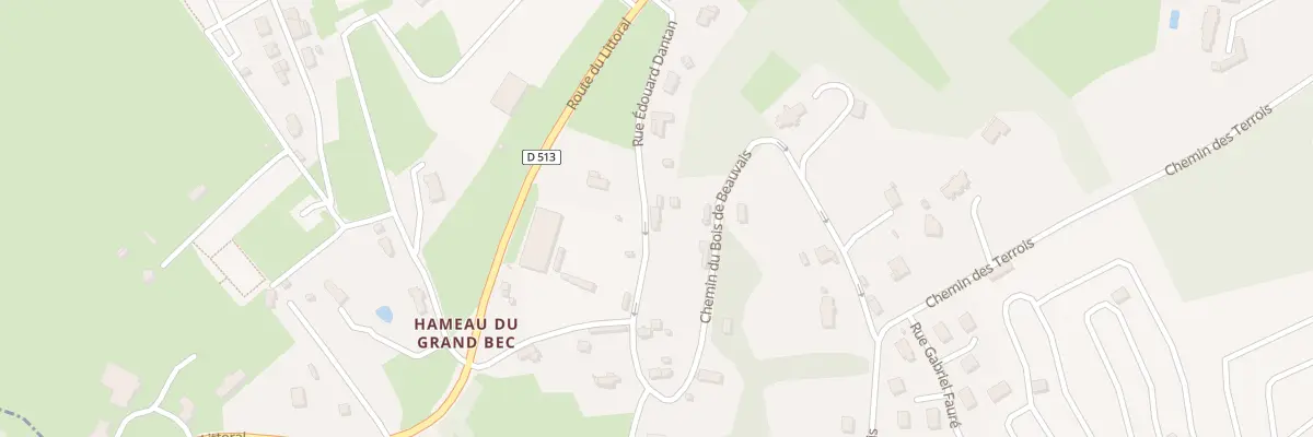 Plan du 11 Gd Bec à Villerville