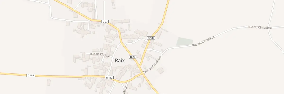 Plan du 3 Rte de la Faye à Raix