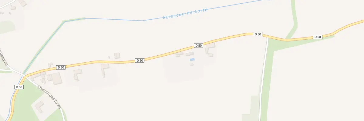 Plan du 5062 Che de Saint-Jacques à Sauveterre