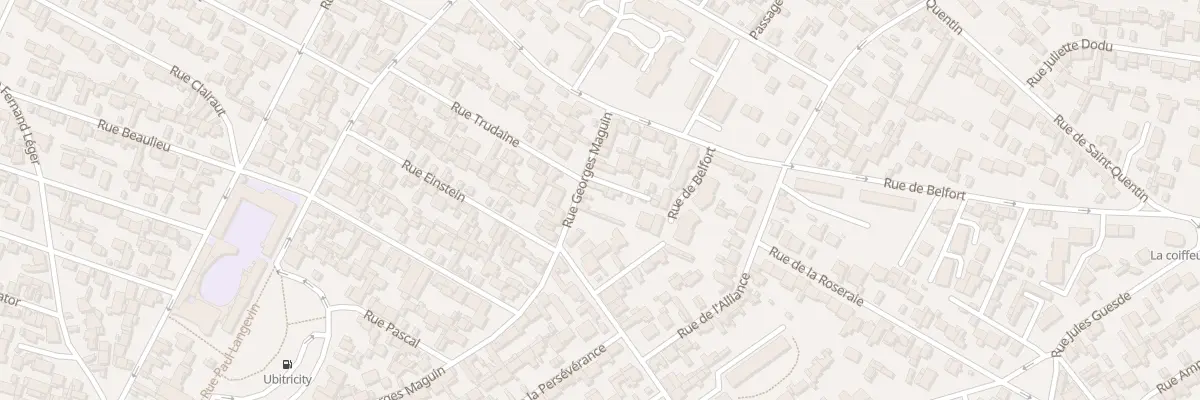 Plan du 4 Imp Maze au Havre