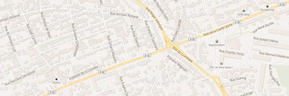 Plan du 181 Rue de la Cavée Verte au Havre