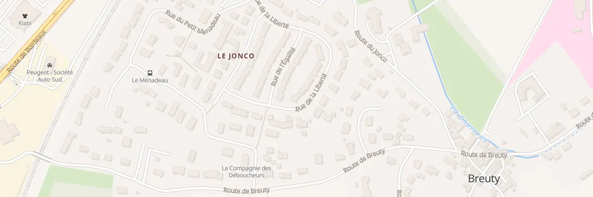Plan du 17 Rue de la Liberté à La Couronne