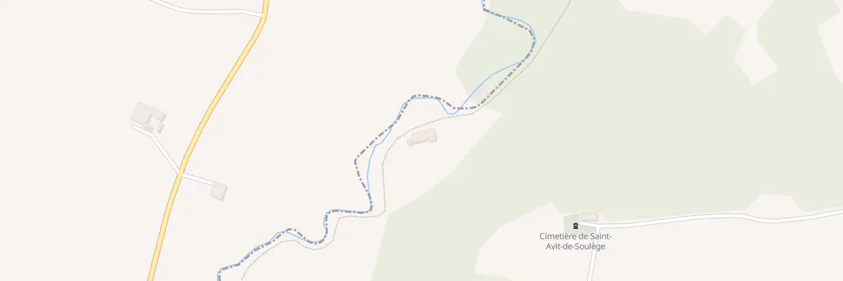 Plan du 35 Gibaud à Saint-Avit-de-Soulège
