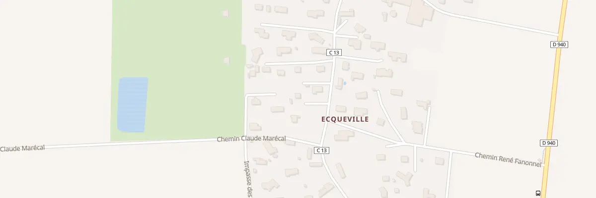 Plan du 57 Rue d’Ecqueville à Octeville-sur-Mer