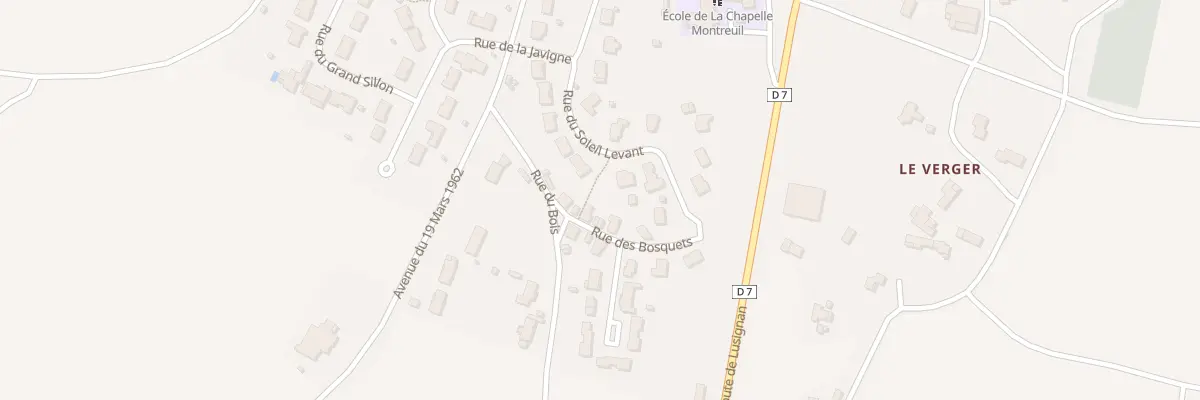 Plan du 3 Rue des Bosquets à Boivre-la-Vallée