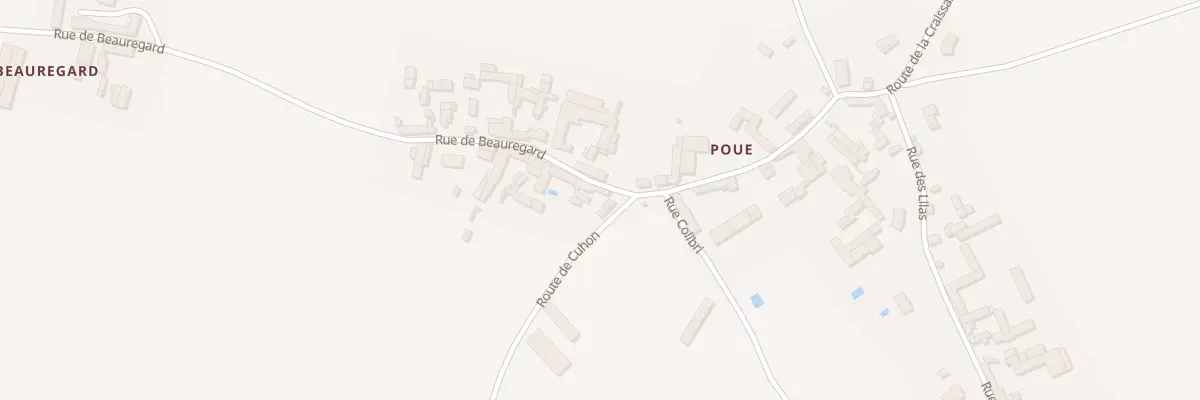 Plan du 2 Rte de Cuhon à Cuhon