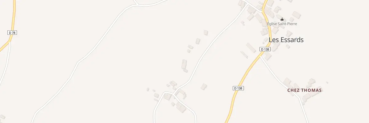 Plan du 5139 Le Maine aux Essards