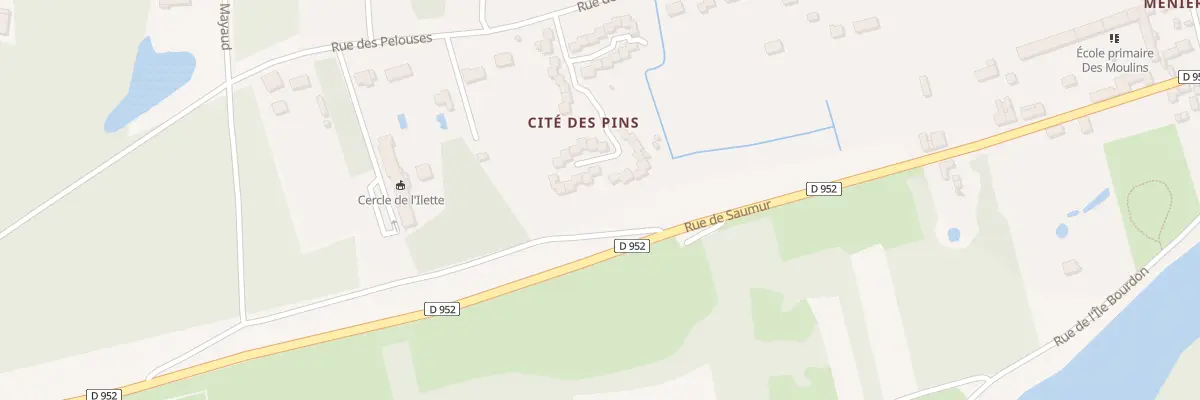 Plan du 10 Cité des Pins à Chouzé-sur-Loire