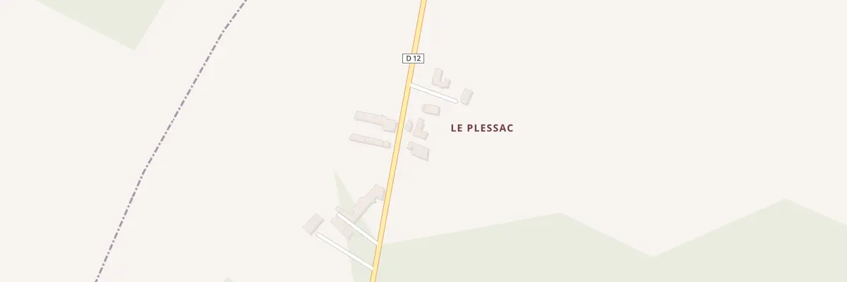 Plan du 5021 Le Plessac à Voulgézac