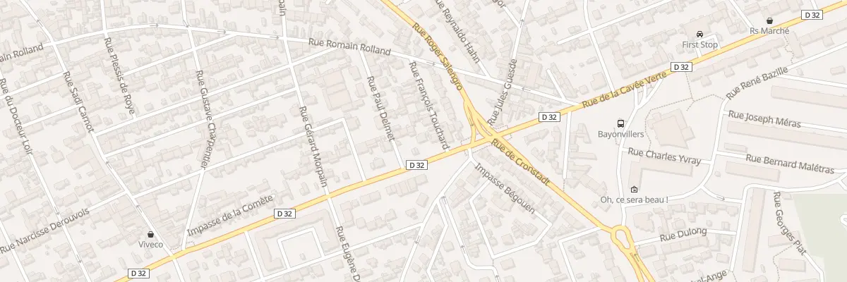 Plan du 185 Rue de la Cavée Verte au Havre
