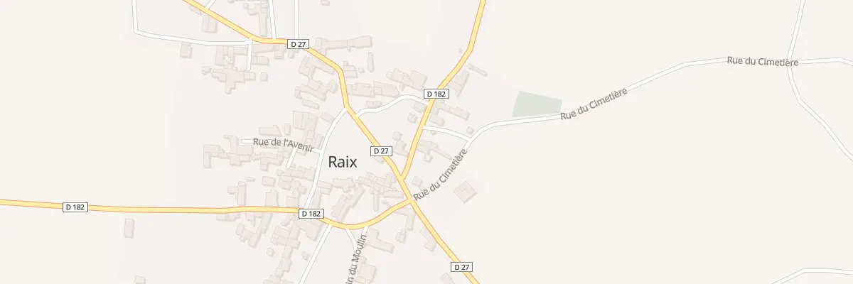 Plan du 4 Rte de la Faye à Raix