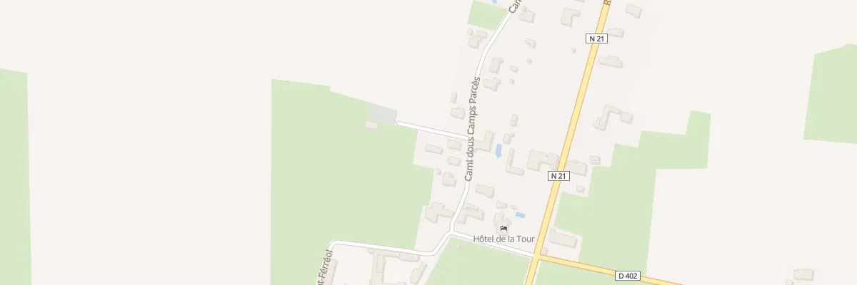 Plan du 7 Cami Dous Camps Parces à Chis