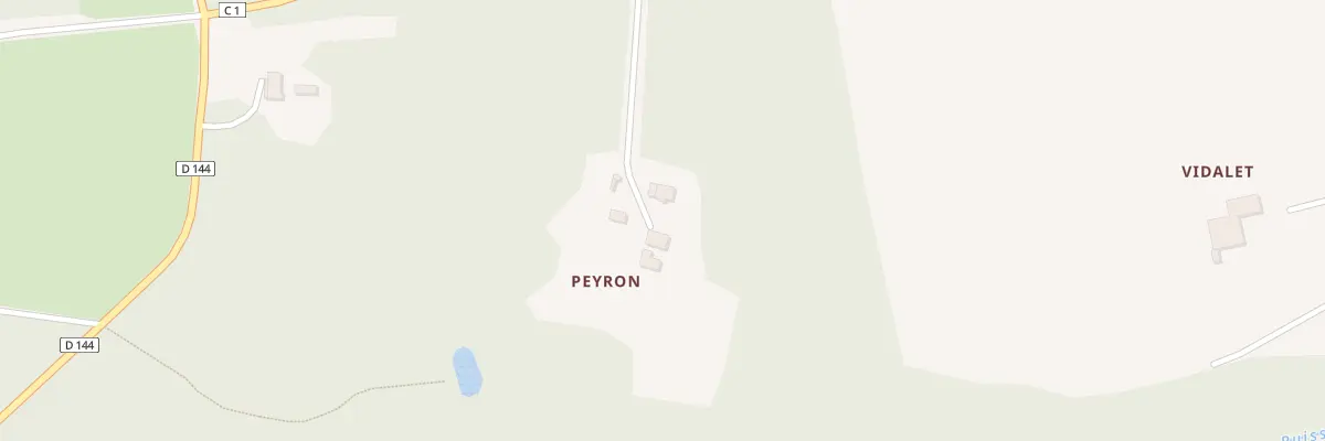 Plan du 77 Peyron à Saint-Pé-Saint-Simon