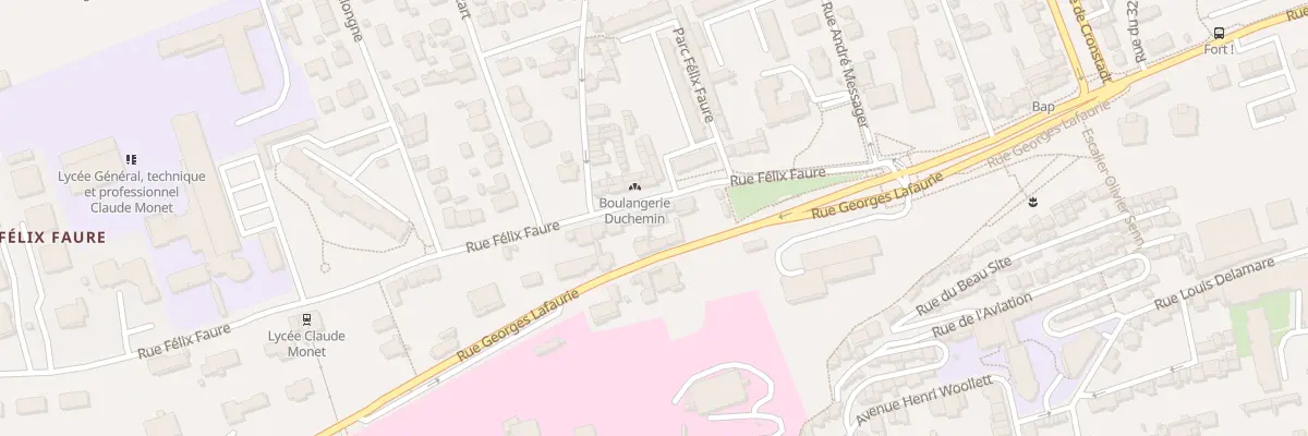 Plan du 328 Rue Félix Faure au Havre