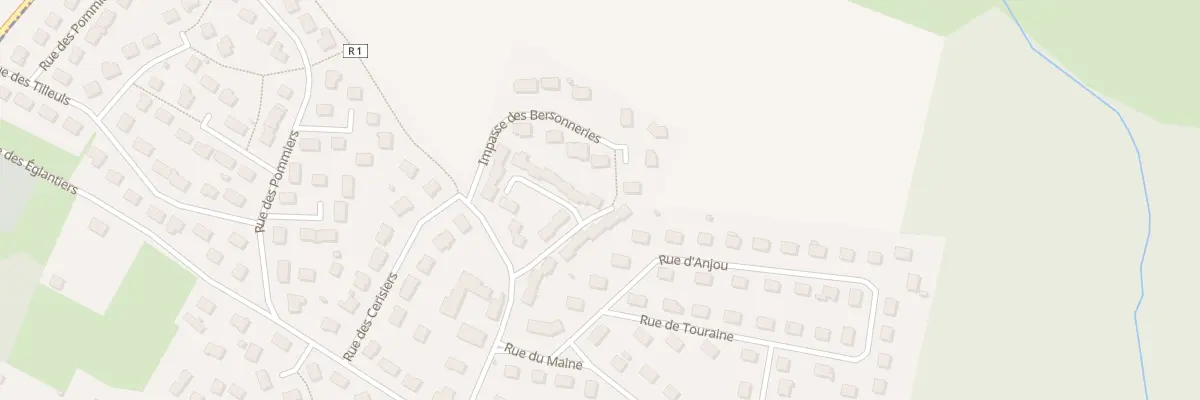 Plan du 9 Le Clos de la Pepiniere à Saint-Paterne - Le Chevain
