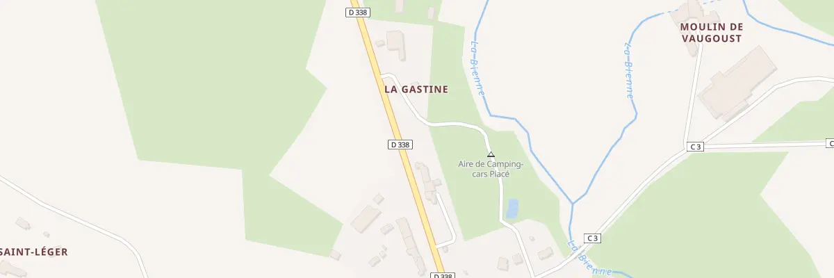Plan du 54B Rte Nationale à Piacé