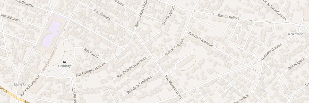 Plan du 13 Rue Maxime Gorki au Havre