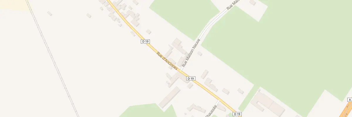 Plan du 39 Rue d’Ancinnes à Saint-Paterne - Le Chevain