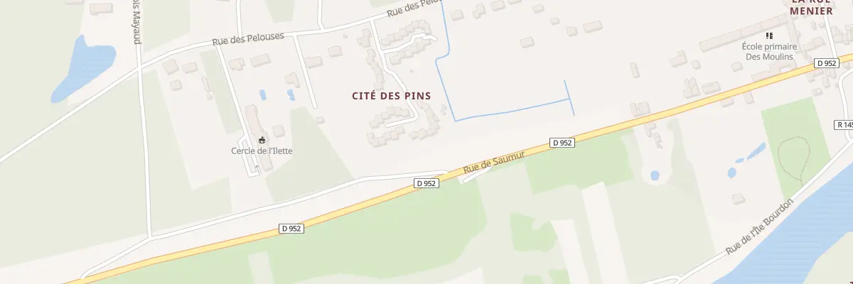 Plan du 11 Cité des Pins à Chouzé-sur-Loire