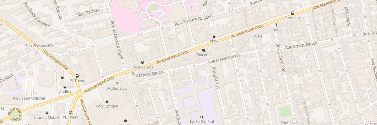 Plan du 27 Rue Ernest Renan au Havre