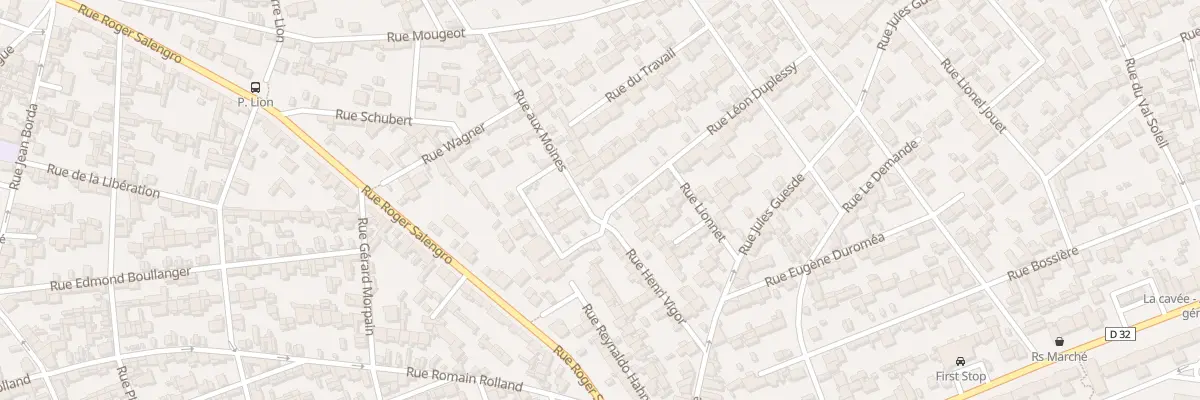 Plan du 1 Rue Léon Duplessy au Havre