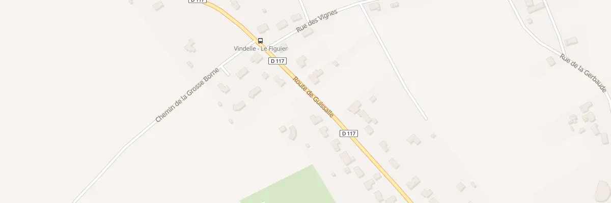 Plan de La Grosse Borne à Vindelle