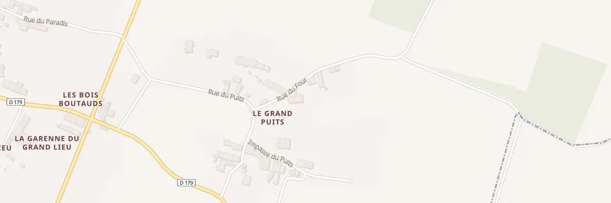 Plan du 2 Rue du Puits à Villiers-le-Roux