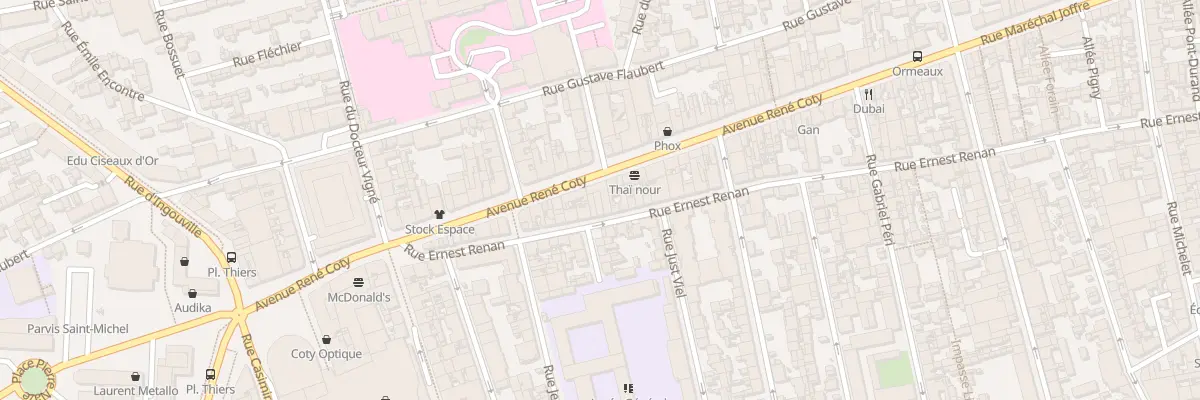 Plan du 29 Rue Ernest Renan au Havre