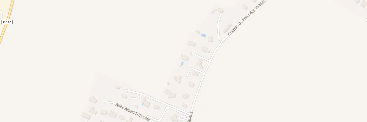 Plan du 41 Che du Fond des Vallées à Octeville-sur-Mer