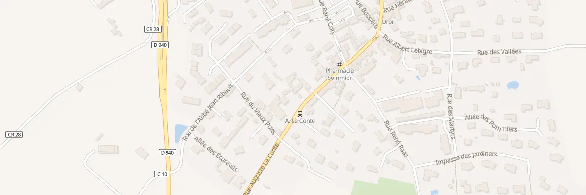 Plan du 22B Rue Auguste Le Conte à Octeville-sur-Mer
