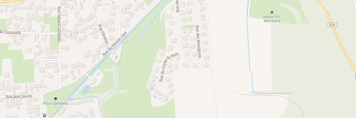 Plan du 13 Rue des Fauvettes à Séméac