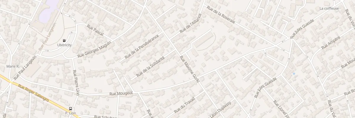 Plan du 24 Rue Maxime Gorki au Havre
