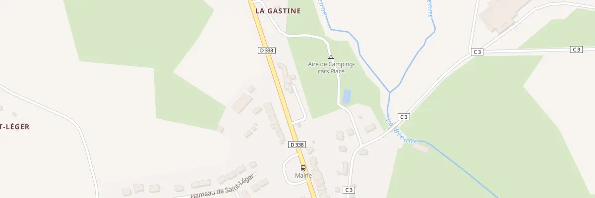 Plan du 52 Rte Nationale à Piacé