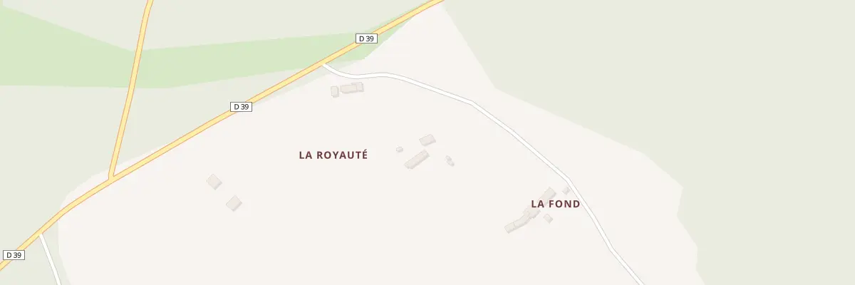 Plan du 10 La Royaute à Vézières