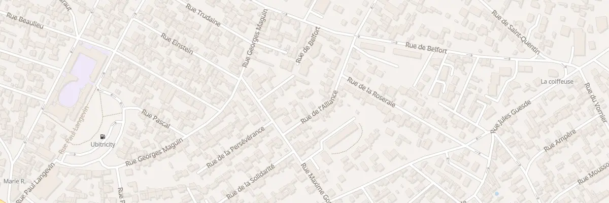Plan du 7 Rue de l’Alliance au Havre
