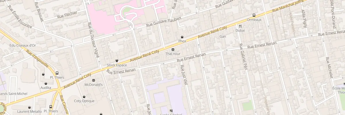 Plan du 35 Rue Ernest Renan au Havre