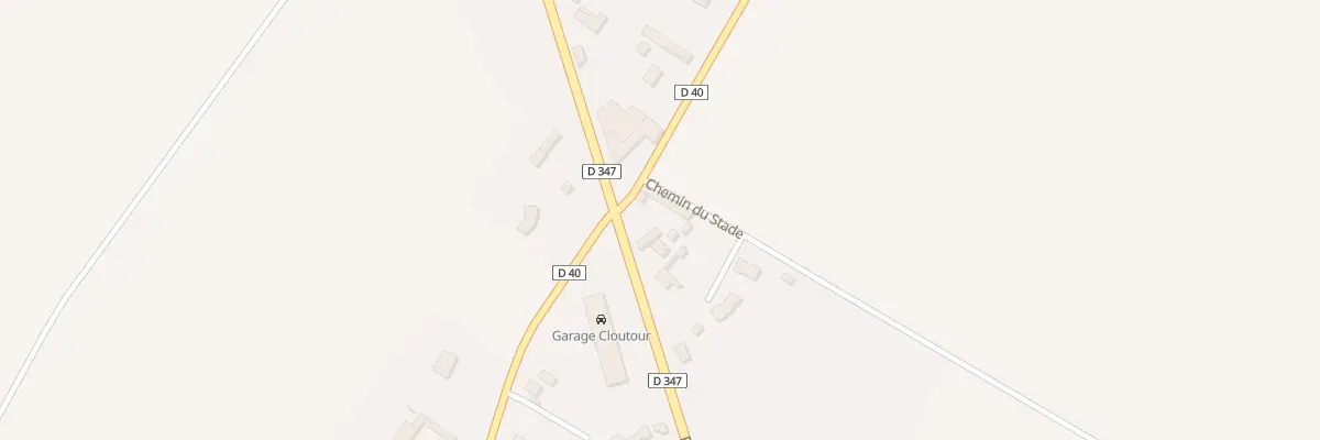 Plan du 2 All Aubert de Tourny à Angliers