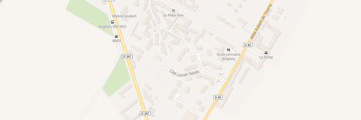Plan du 16T Cité Lomer Gouin à Angliers